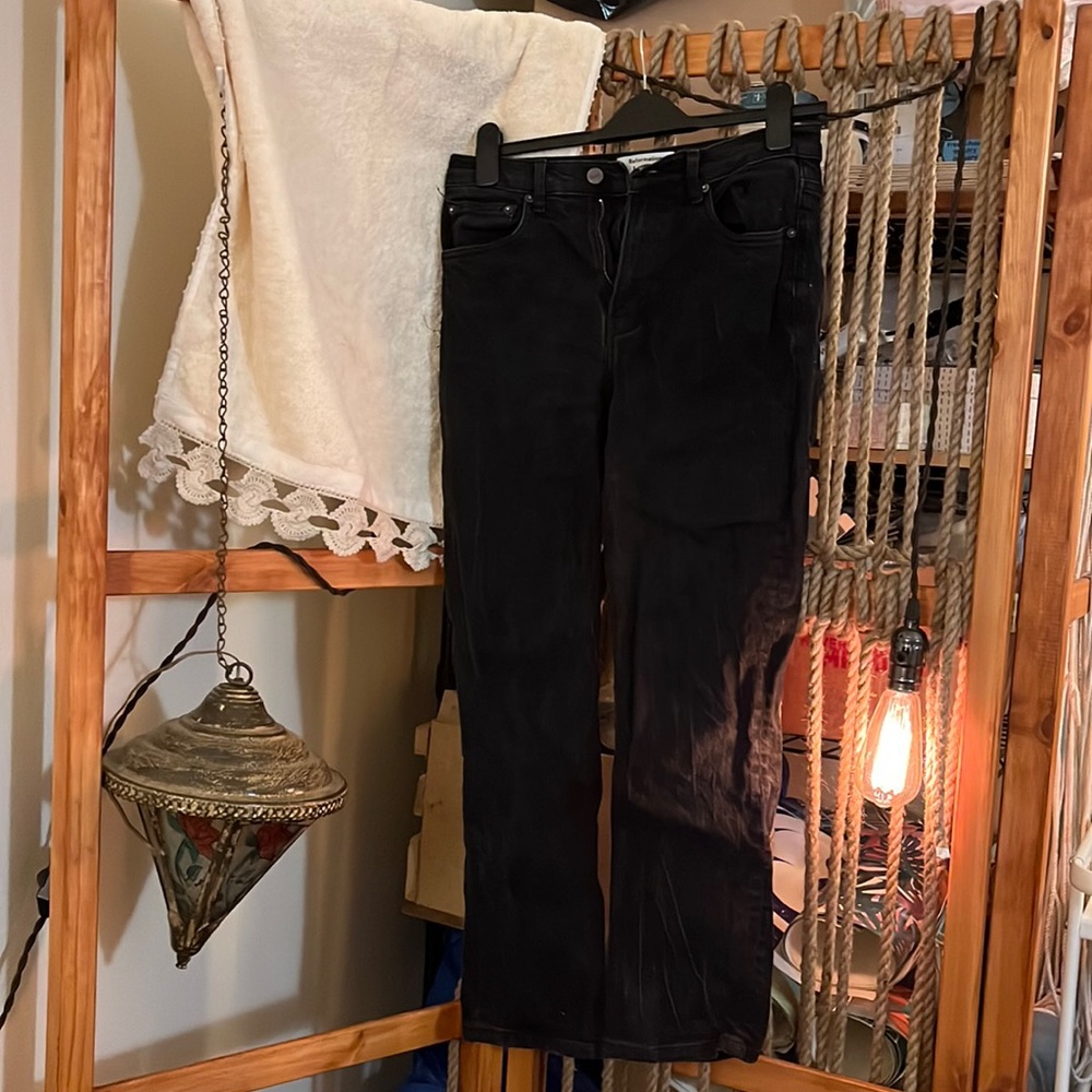 Reformation Black Jeans